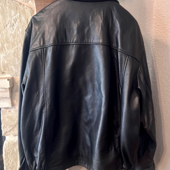 VINTAGE REED LEATHER COAT - Picture 4 of 4